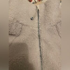 Lululemon 1/4 zip Sherpa jacket